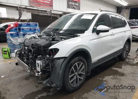 2021 Volkswagen Tiguan 2.0T S из США, поврежденный, VIN 3VV1B7AX9MM068014